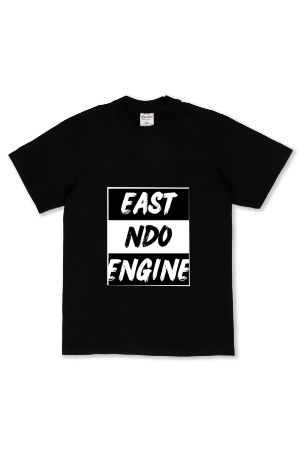 East Ndo Engine Black Tee